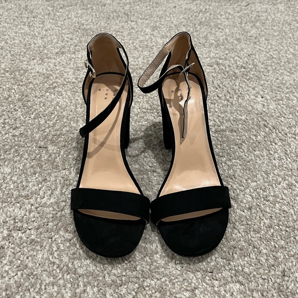 Black heels